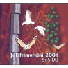 Færøerne frimærkehæfte AFA nr. A25-A26 ** (405-06) stemplet pf. st.
