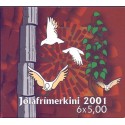 Færøerne frimærkehæfte AFA nr. A25-A26 ** (405-06) stemplet pf. st.