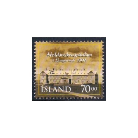 Island. 1998. Hospitalet i Langarnes. AFA nr. 877 **  postfrisk st. stemplet FDC