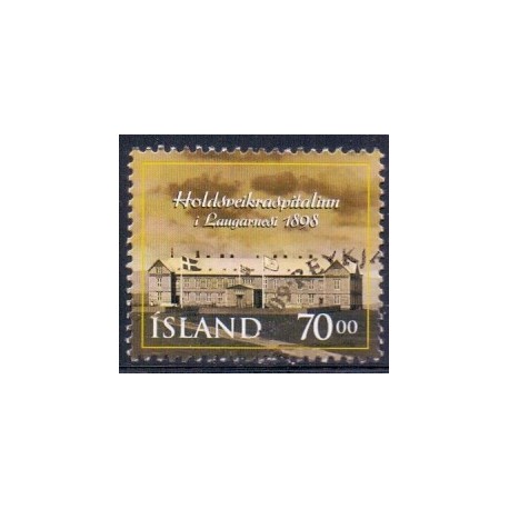 Island. 1998. Hospitalet i Langarnes. AFA nr. 877 **  postfrisk st. stemplet FDC