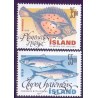 Island. 1999. Nyttefisk. AFA nr. 888-89 ** postfrisk st. stemplet FDC
