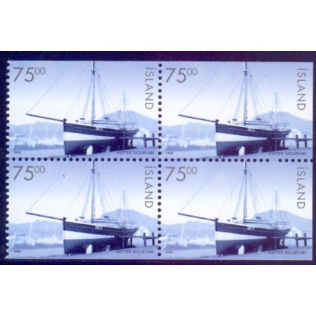 Island. 1999. Kutteren Sigurfari, i sammentryk. AFA nr. 896Co-97Cn. **   postfrisk st. stemplet FDC