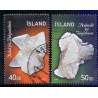 Island. 1999. Mineraler. AFA nr. 902-03 ** postfrisk st. stemplet FDC