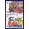 Island. 1999. Festivaler i Reykjavik. AFA nr. 910-11 ** postfrisk st. stemplet FDC