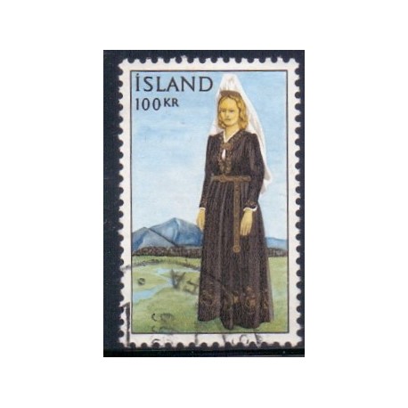 Island. 1965. Islandsk nationaldragt. AFA nr. 399 ** postfrisk st. stemplet FDC