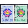 Island. 1964. Spejderfrimærker. AFA nr. 379-80 **  postfrisk st. stemplet FDC