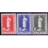 Island. 1941. Snorre Sturlassons. AFA nr. 224-26 **  postfrisk st. stemplet FDC