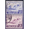 Island. 1951. Det Islandske postvæsen, komplet sæt. AFA nr. 274-75 **  postfrisk st. stemplet FDC