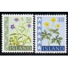 Island. 1962. Blomster serie. AFA nr. 360-61 ** postfrisk st. stemplet FDC