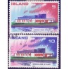 Island. 1973. Nordens hus. AFA nr. 479-80  **   postfrisk st. stemplet FDC