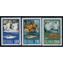 Island. 1971. Fiskeindustrien. AFA nr. 458-60 **  postfrisk st. stemplet FDC