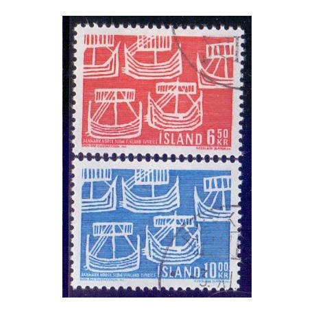 Island. 1969. Nordens dag. AFA nr. 427-28 ** postfrisk st. stemplet FDC