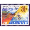Island. 1977, International Gigtår  AFA nr. 527 **   postfrisk st. stemplet FDC