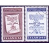 Island. 1976.  Islandsk posttjenste 200-års jubilæum. AFA nr. 517-18 **  postfrisk st. stemplet FDC