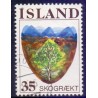 Island. 1975. Skovbrug. AFA nr. 513 **  postfrisk st. stemplet FDC