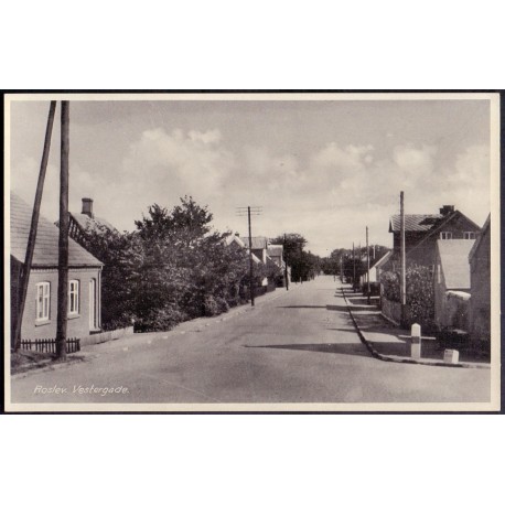 Roslev. Vestergade, ubrugt (Kr. Sørensen)