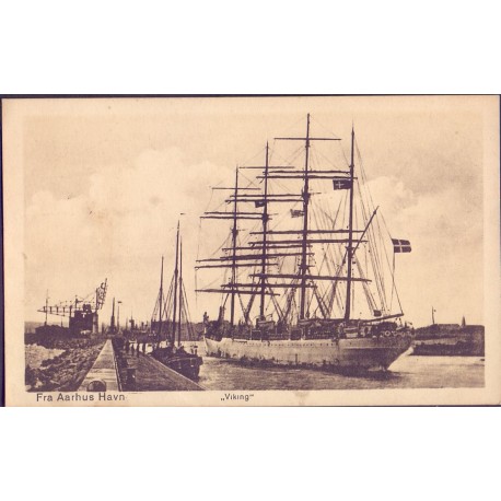 Aarhus. Skibe. Viking, ubrugt (Aarhus kunstforlag)