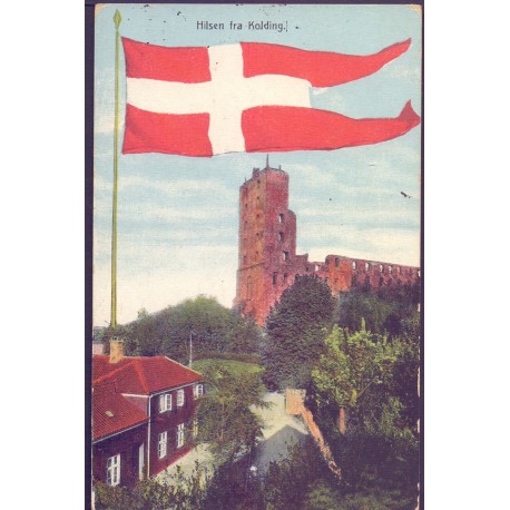 Kolding. Hilsen fra, ubrugt  (K.M)
