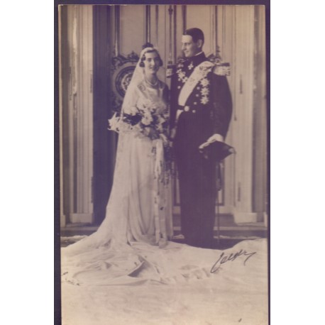 Royal. Sverige.  Bryllupsfoto,  ubrugt (?)
