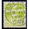 1962. Bølgelinie 12 Øre FLOUR, AFA nr. 335F postfrisk   Stemplet FDC