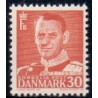 1952-53. Frederik IX, 30 Øre, tp. IV A,  AFA nr. 337a postfrisk     Stemplet FDC