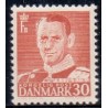 1952-53. Frederik IX, 30 Øre, tp. IV B  AFA nr. 337b postfrisk    Stemplet FDC