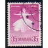 1959. Den danske ballet. AFA nr. 377 postfrisk      Stemplet FDC