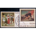 1984. Malerkunst. AFA nr. 816-17 postfrisk  Stemplet FDC