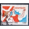 1985. FN's  Inter. Ungdomsår. AFA nr. 828 postfrisk  Stemplet FDC