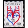 1988. WHO 40 år. AFA nr. 909 postfrisk  Stemplet FDC