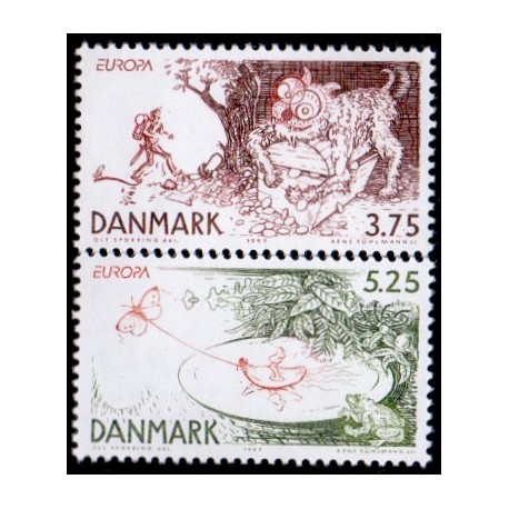 1997. Europamærker / CEPT. AFA nr. 1156-57 postfrisk       Stemplet FDC