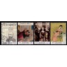 2000. 1900-tallet serie i. AFA 1235-38 komplet postfrisk Stemplet