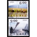 2004. Europamærker / CEPT, AFA 1396-97, postfrisk Stemplet FDC