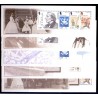 2005. H.C. Andersen's fødsel, AFA 1426-30, i postfriske miniark Stemplet FDC