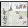 2006. Rosenborg Slot 400 år, AFA nr. 1463-65, postfrisk  miniark Stemplet FDC