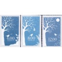 2012. Vinter. AFA nr. 1721-23,  postfrisk  Stemplet FDC
