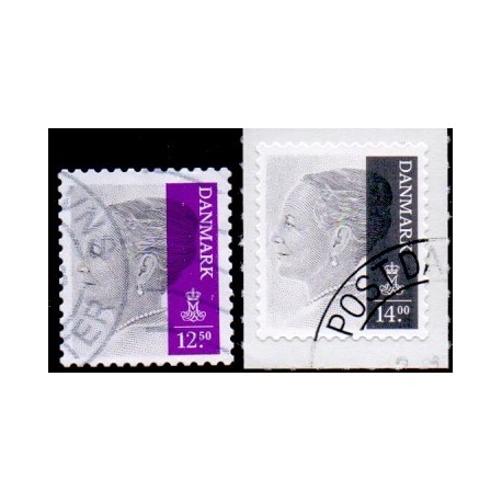 2013. Dr. Margrethe dagligmærker. AFA nr. 1724-25,  postfrisk   Stemplet FDC