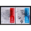 2014. Dr. Margrethe, Dagligmærker. AFA nr. 1762-63 postfrisk   Stemplet FDC