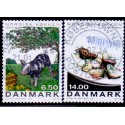 2014. Nordisk køkken. AFA nr. 1764-65 postfrisk   Stemplet FDC