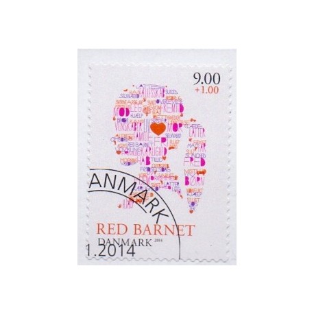 2014. Red Barnet. AFA nr. 1768 postfrisk   Stemplet FDC