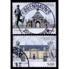 2014. Danske  herregårde. AFA nr. 1783-84, postfrisk    Stemplet FDC
