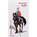 2014. Garderhusarregimentet 400 år. AFA nr. 1794, postfrisk    Stemplet FDC