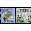 2015. Haldan Rasmussen. AFA nr. 1803-04, postfrisk Stemplet FDC