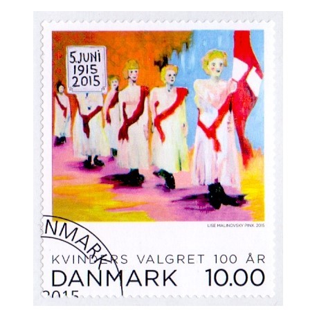 2015. For miljøets skyld. AFA nr. 1825-26, postfrisk Stemplet FDC