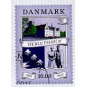 2015. Herluftholm 450 år. AFA nr. 1824, postfrisk Stemplet FDC
