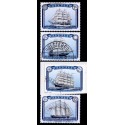 2015. Seljskibe. AFA nr. 1827-30, postfrisk Stemplet FDC