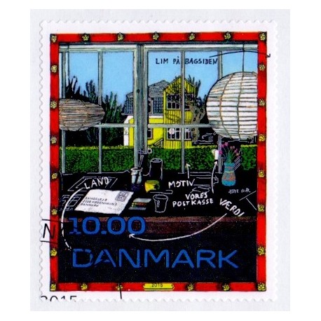 2015. For miljøets skyld. AFA nr. 1825-26, postfrisk Stemplet FDC