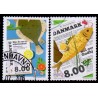 2016. Nordisk madkultur. AFA nr. 1841-42, postfrisk Stemplet FDC