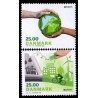 2016. Europa /CEPT. Tænkt grønt, AFA nr. 1859-60, postfrisk Stemplet FDC