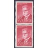 Sverige. 1960. Hjalmar Branting, i lodret par. AFA 471Co/Cn ** postfrisk stemplet FDC st,